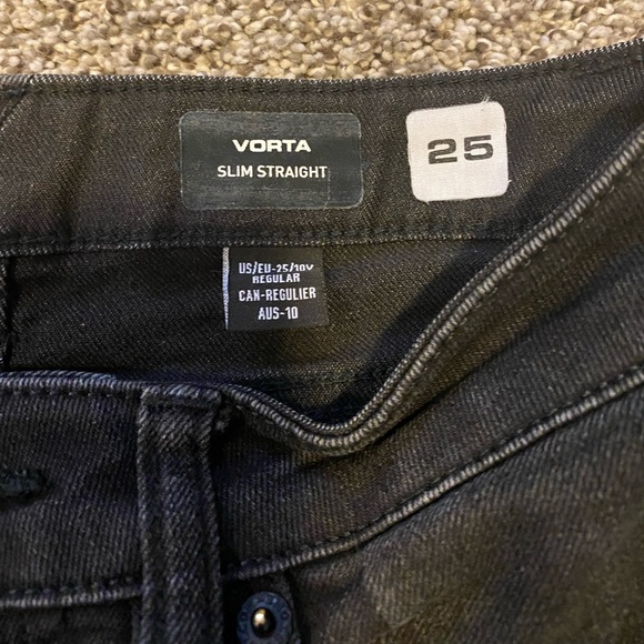 Volcom Boys Sz 25 Vorta Slim Straight Denim - Picture 2 of 6